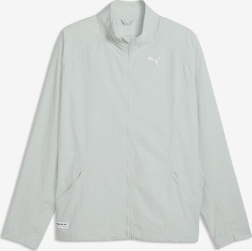 Veste de sport PUMA en vert : devant
