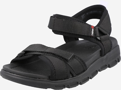Rieker Evolution Sandale in schwarz, Produktansicht
