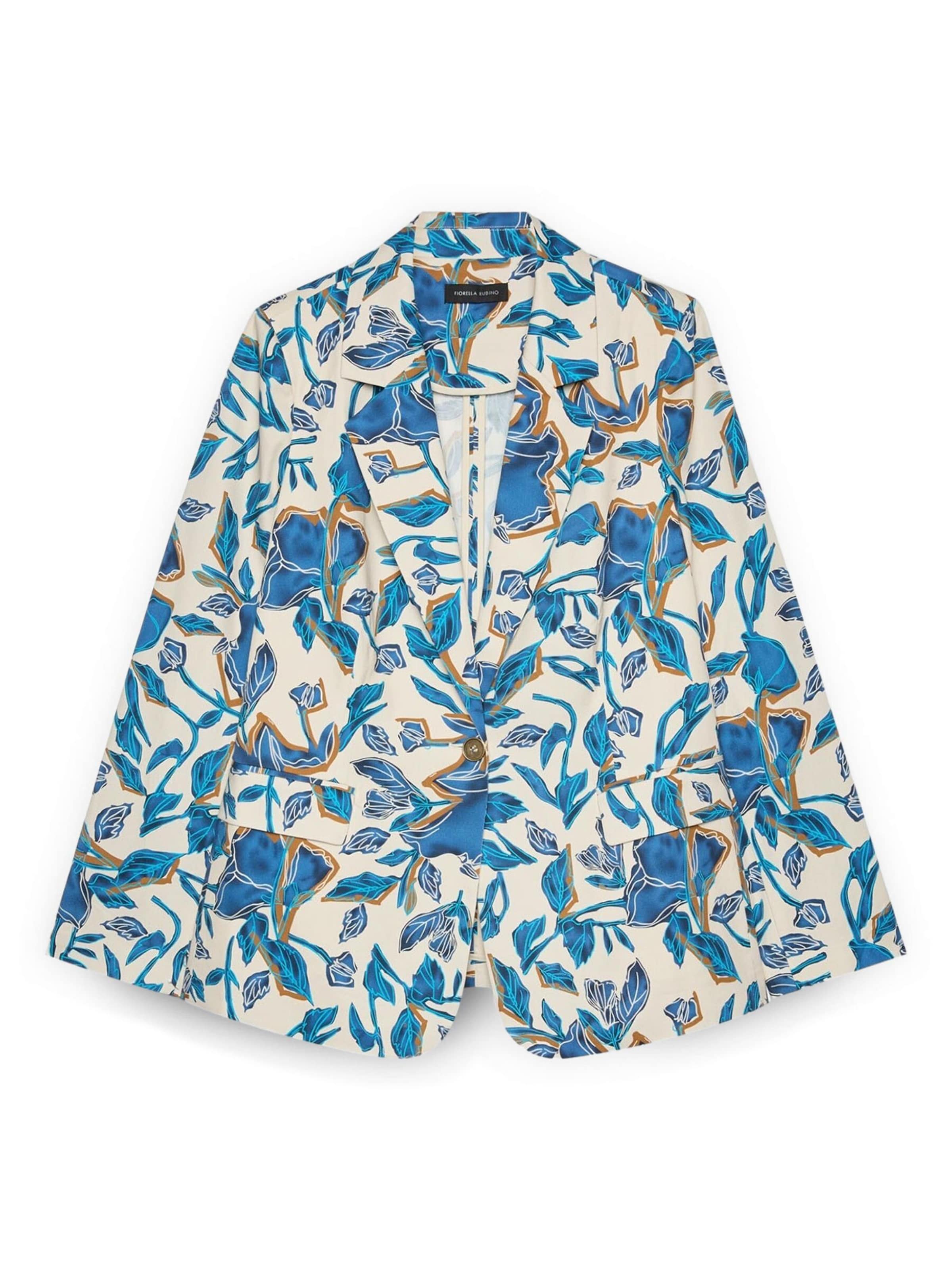 Fiorella Rubino Blazers in Blauw: voorkant