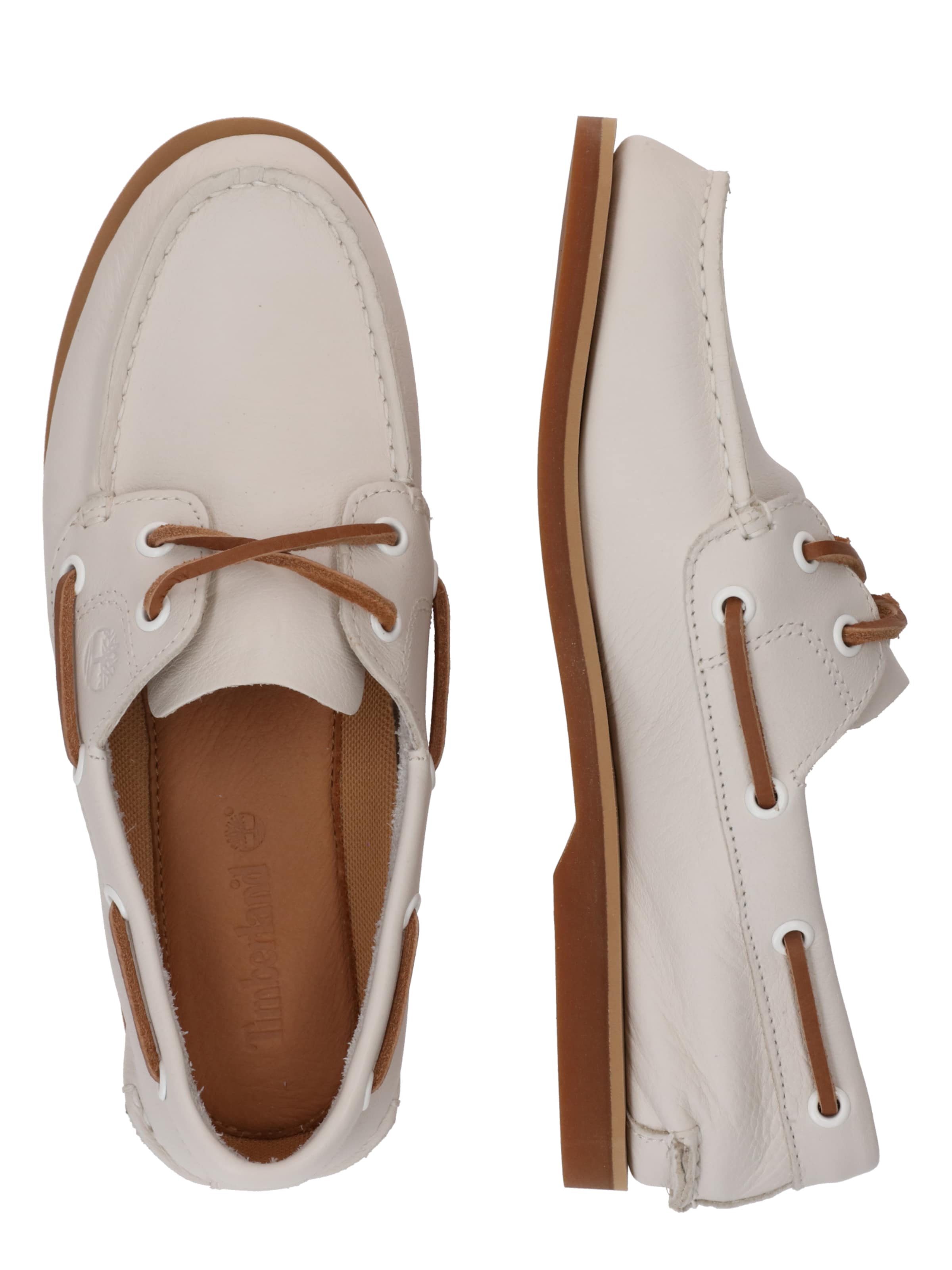 balts TIMBERLAND Mokasīni 'CLASSIC'