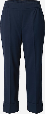 ESPRIT Regular Pleated Pants in Blue: front