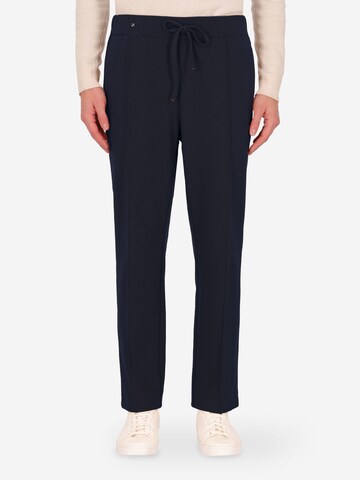 Distretto12 Loosefit Hose in Blau: Vorderseite