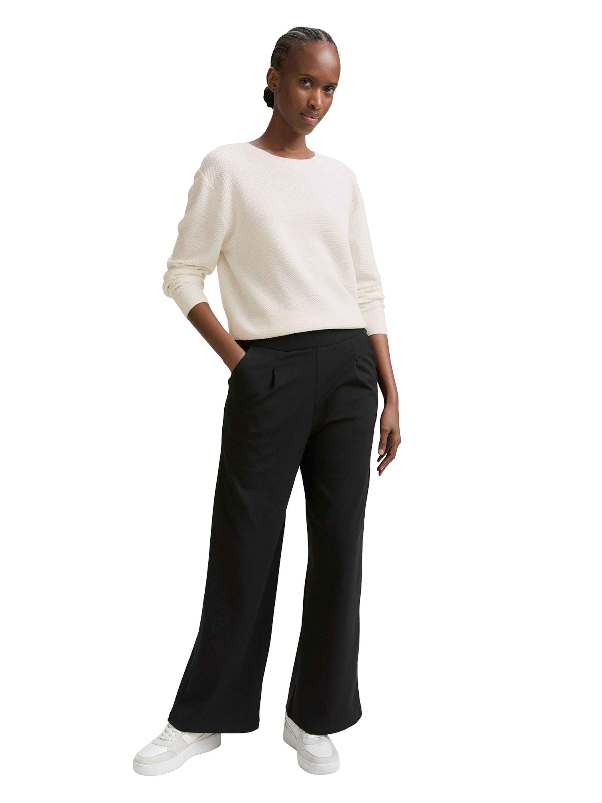 Pull-over TOM TAILOR DENIM en blanc