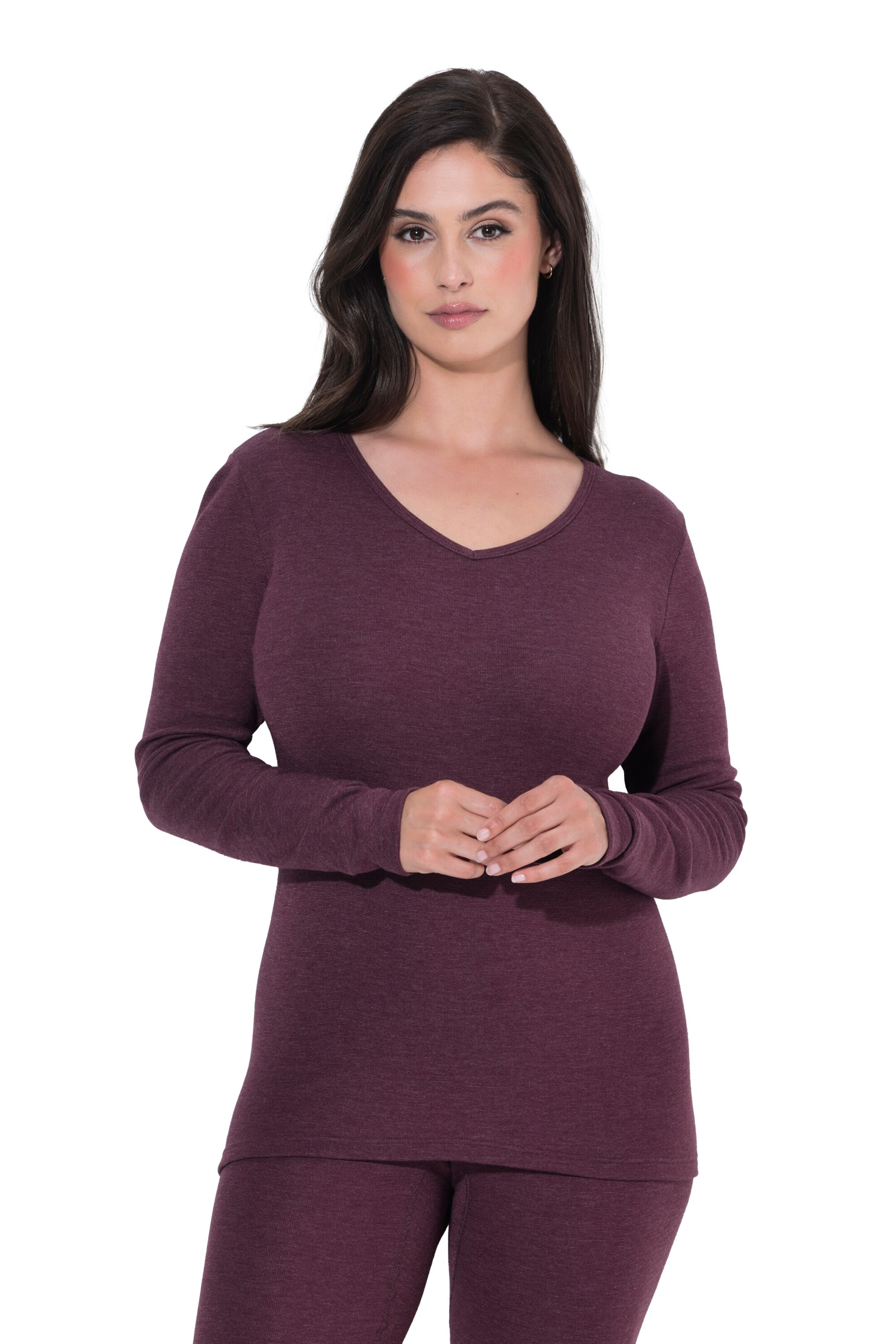 Ulla Popken Base Layer in Red: front