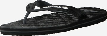 QUIKSILVER T-Bar Sandals 'OAHUEY' in Grey: front