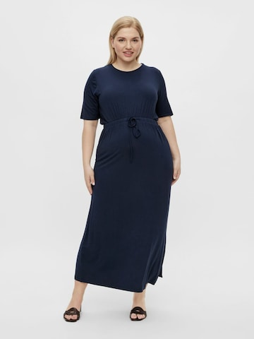 Mamalicious Curve Dress 'Alison' in Blue