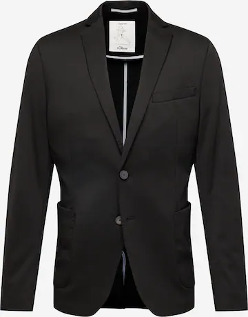 juoda s.Oliver Priglundantis modelis Klasikinis švarkas: priekis