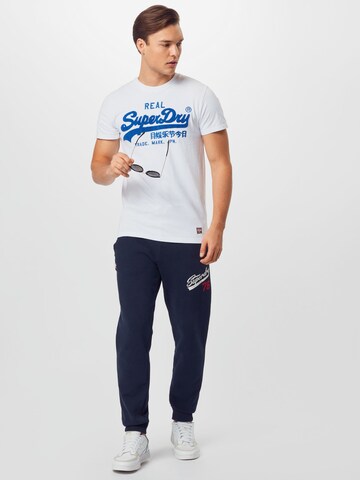 Superdry - Camiseta en blanco