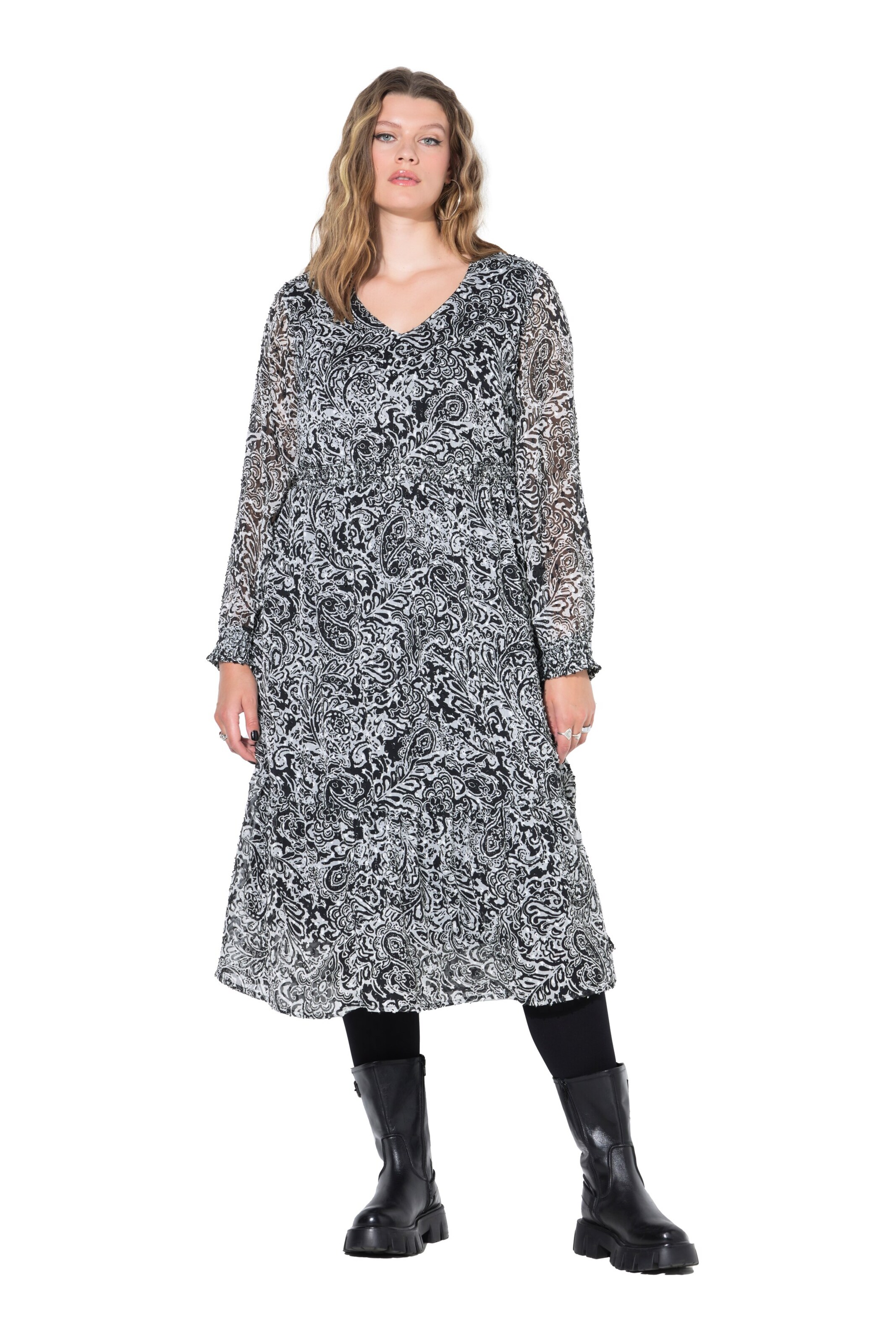 Studio Untold Kleid in Schwarz: Vorderseite