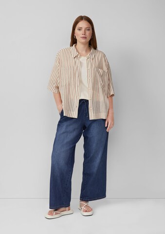 QS Baggy Jeans in Blau