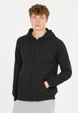 Cruz Sweat jacket 'Oklahoma' in Black: front