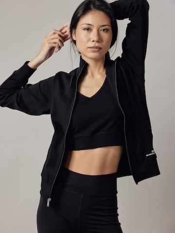 Felpa 'Felpa con Zip' di OWN Off With Nature in nero