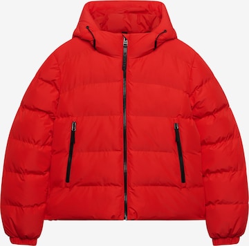 Veste mi-saison Superdry & Co en rouge : devant