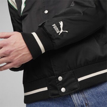 PUMA Jacke 'TEAM' in Schwarz