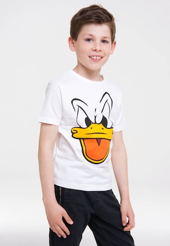 LOGOSHIRT Shirt 'Donald Duck' in Mixed colors: front