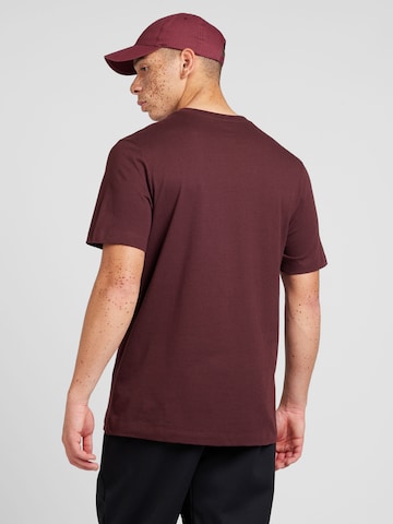 Nike Sportswear Shirt 'Swoosh' in Rood