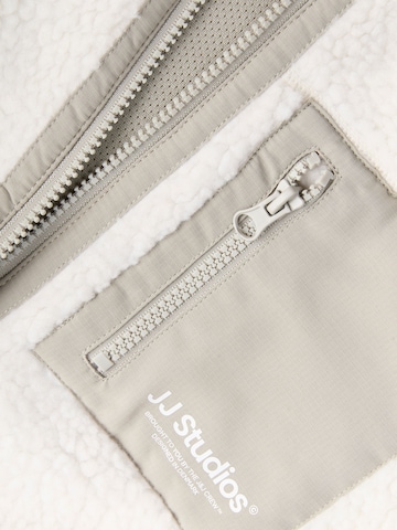 Jack & Jones Junior Fleecejakke i hvid