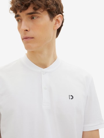 T-Shirt TOM TAILOR DENIM en blanc