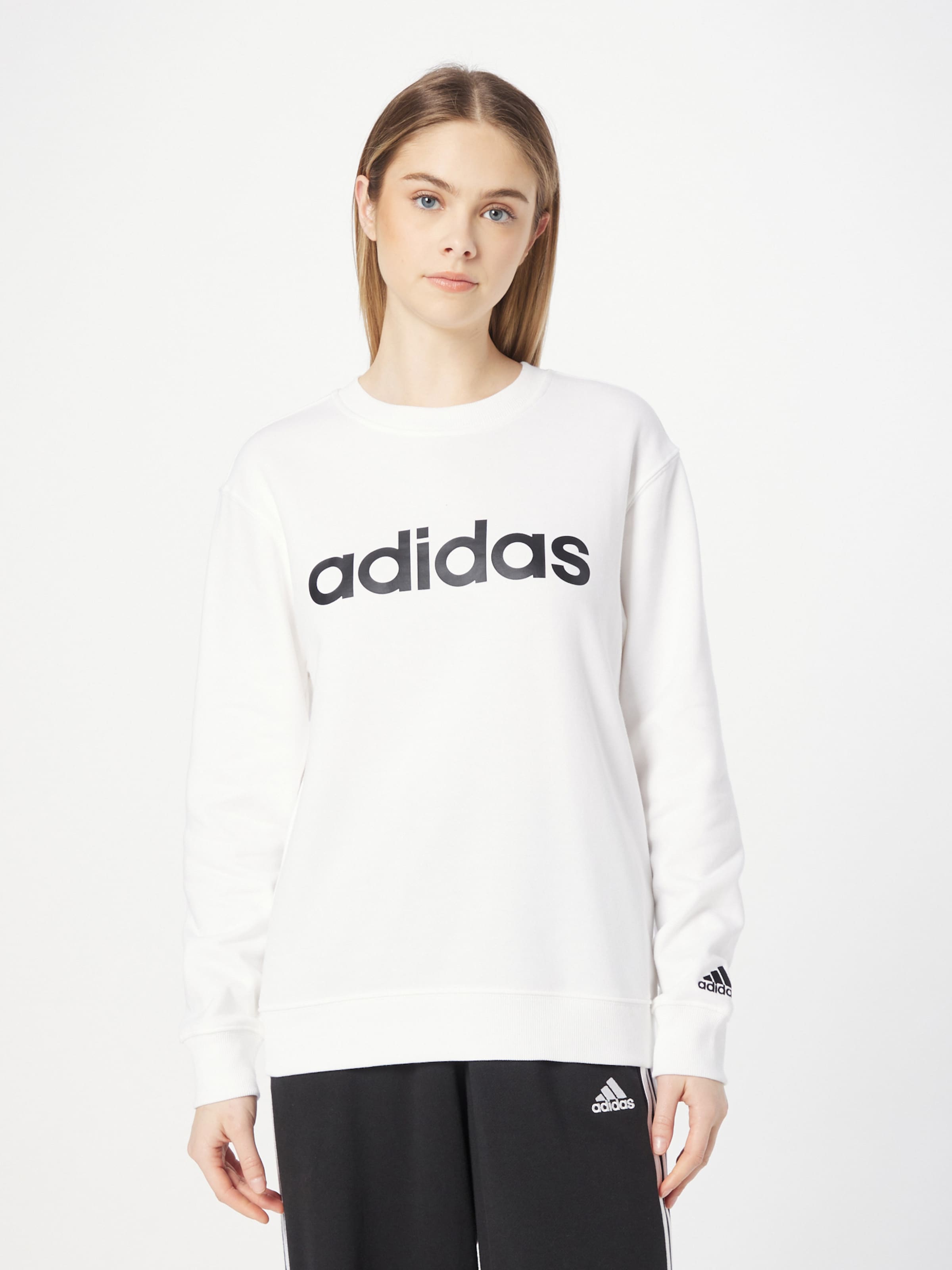 Adidas originals linear best sale logo sweat