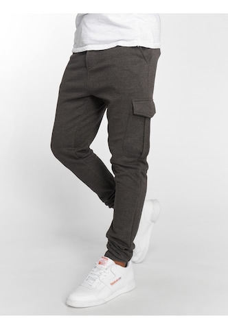 Tapered Pantaloni cargo 'Gringo' di DEF in grigio: frontale