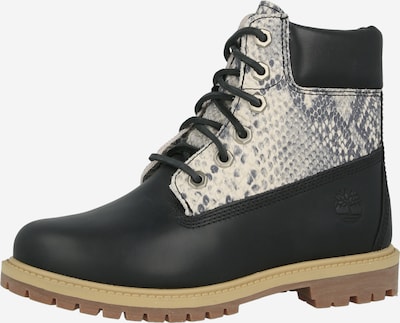 TIMBERLAND Gležnjače na vezanje u crna / prljavo bijela, Pregled proizvoda