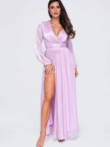 Ombre Abendkleid‌‌‌ in Lila