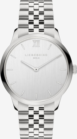 Liebeskind Berlin Analogové hodinky – stříbrná: přední strana