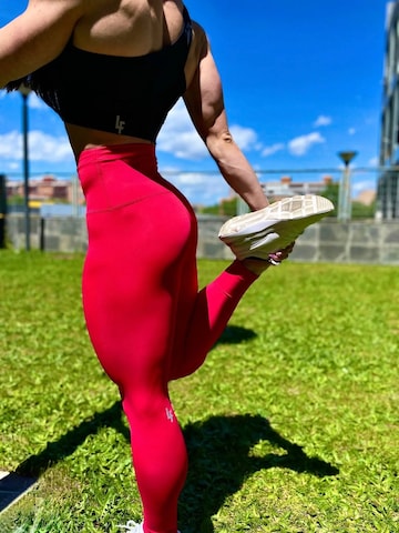 LUXFEEL - Skinny Leggings 'Leggings mit hoher Taille Myself' en rosa