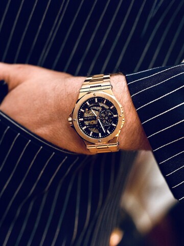 La Moda Me - Reloj analógico 'Rubros' en oro