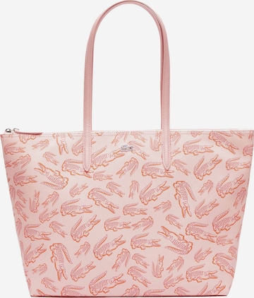 LACOSTE Handtasche in Pink: predná strana