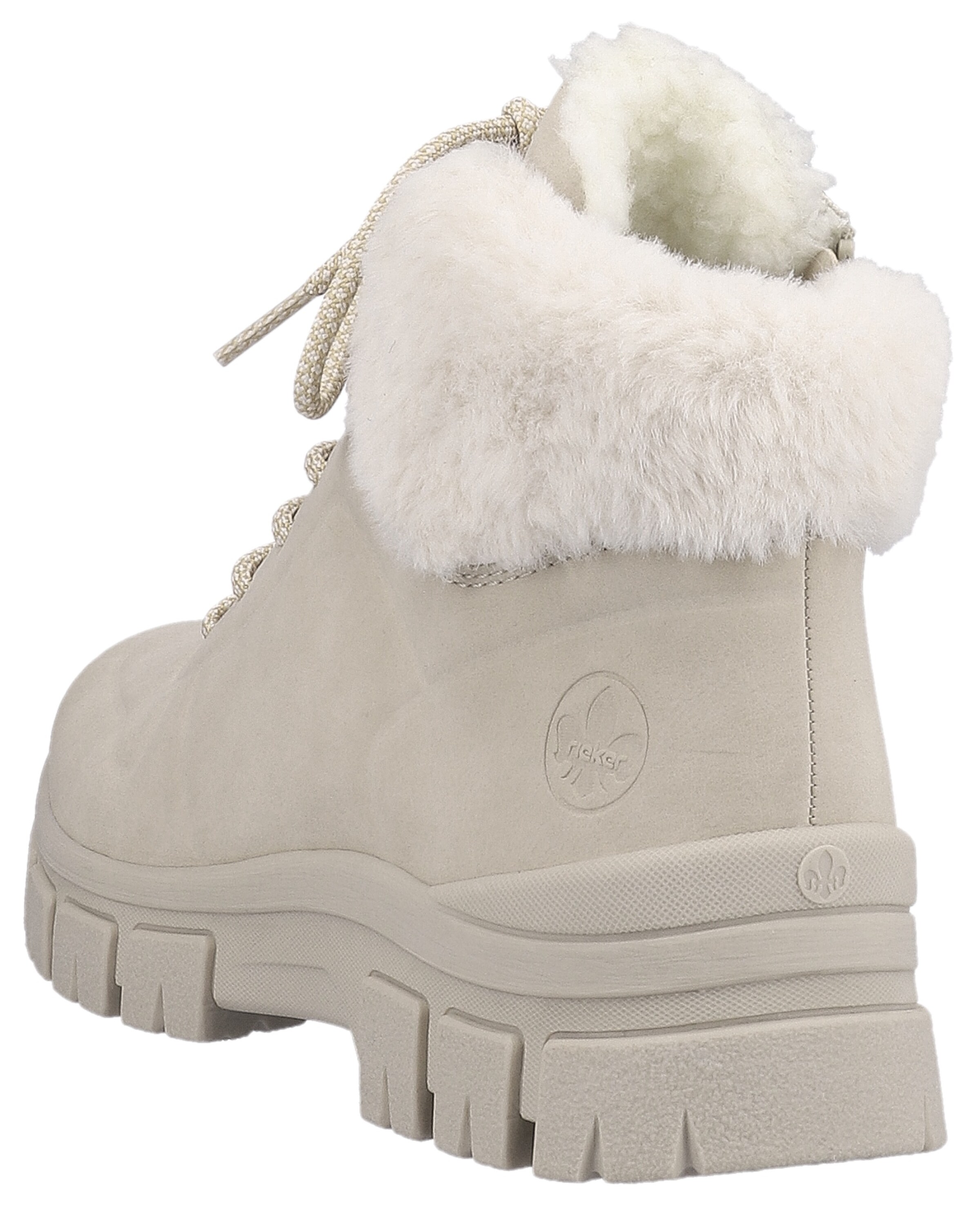 Bottes à lacets 'Z1101' Rieker en beige