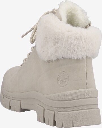 Rieker Winterboots 'Z1101' in Beige