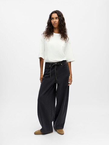 OBJECT - Ropa ancha Vaquero en negro