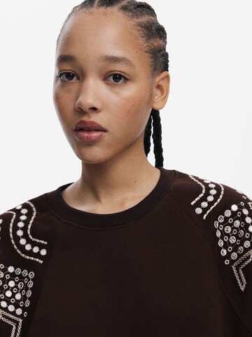 Felpa di Desigual in marrone