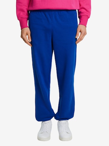 ESPRIT Loose fit Pants in Blue: front