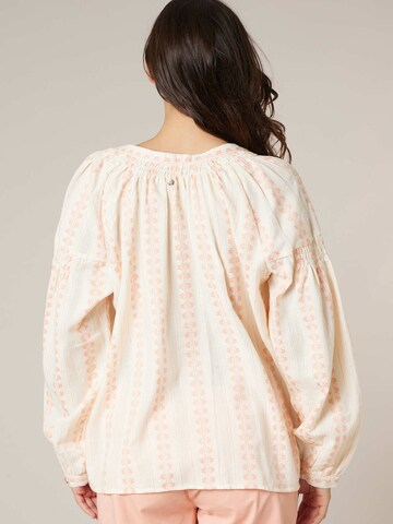 Deeluxe Bluse 'LUCINA' in Beige