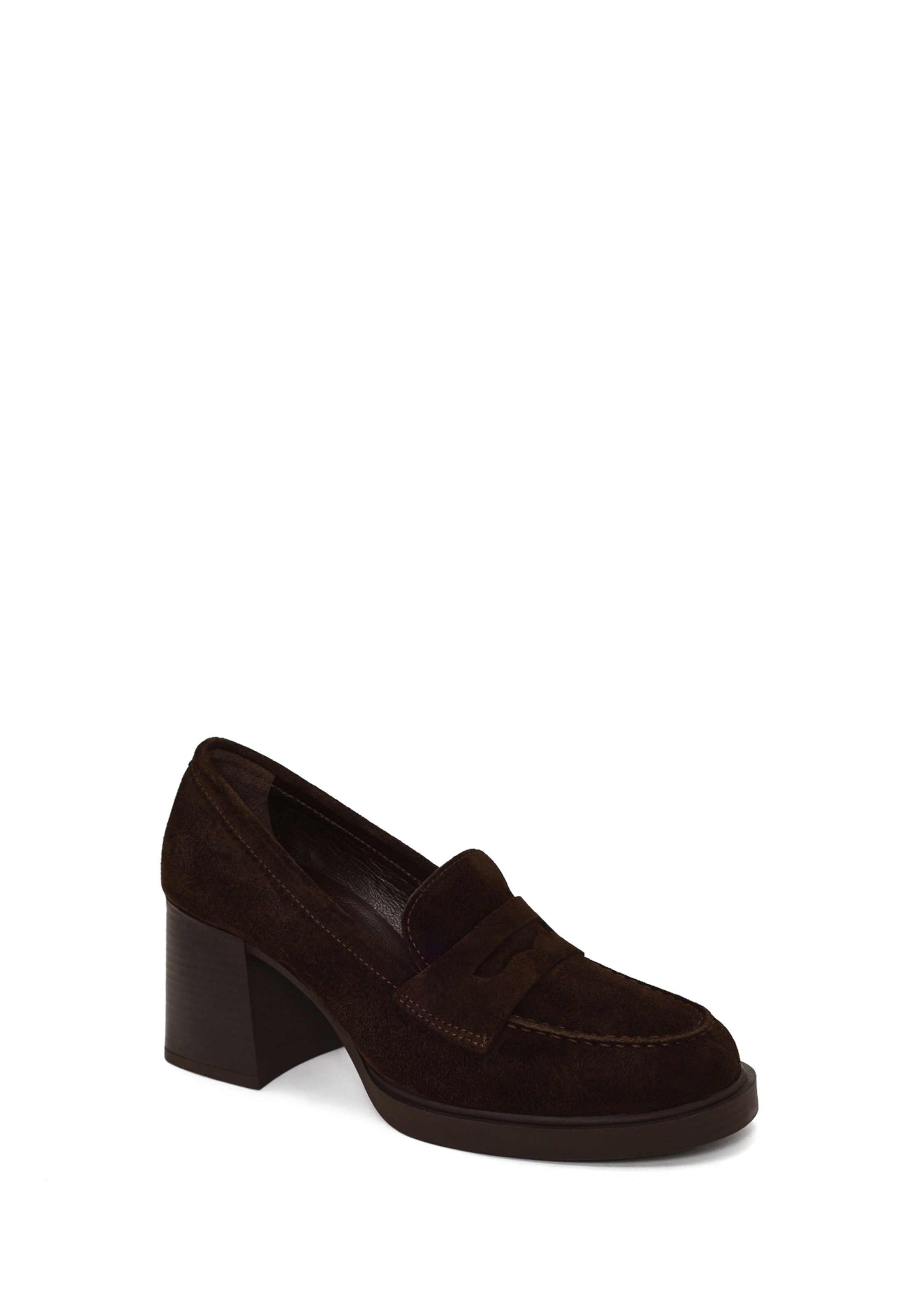 Derimod Pumps met hoge voorkant in Bruin