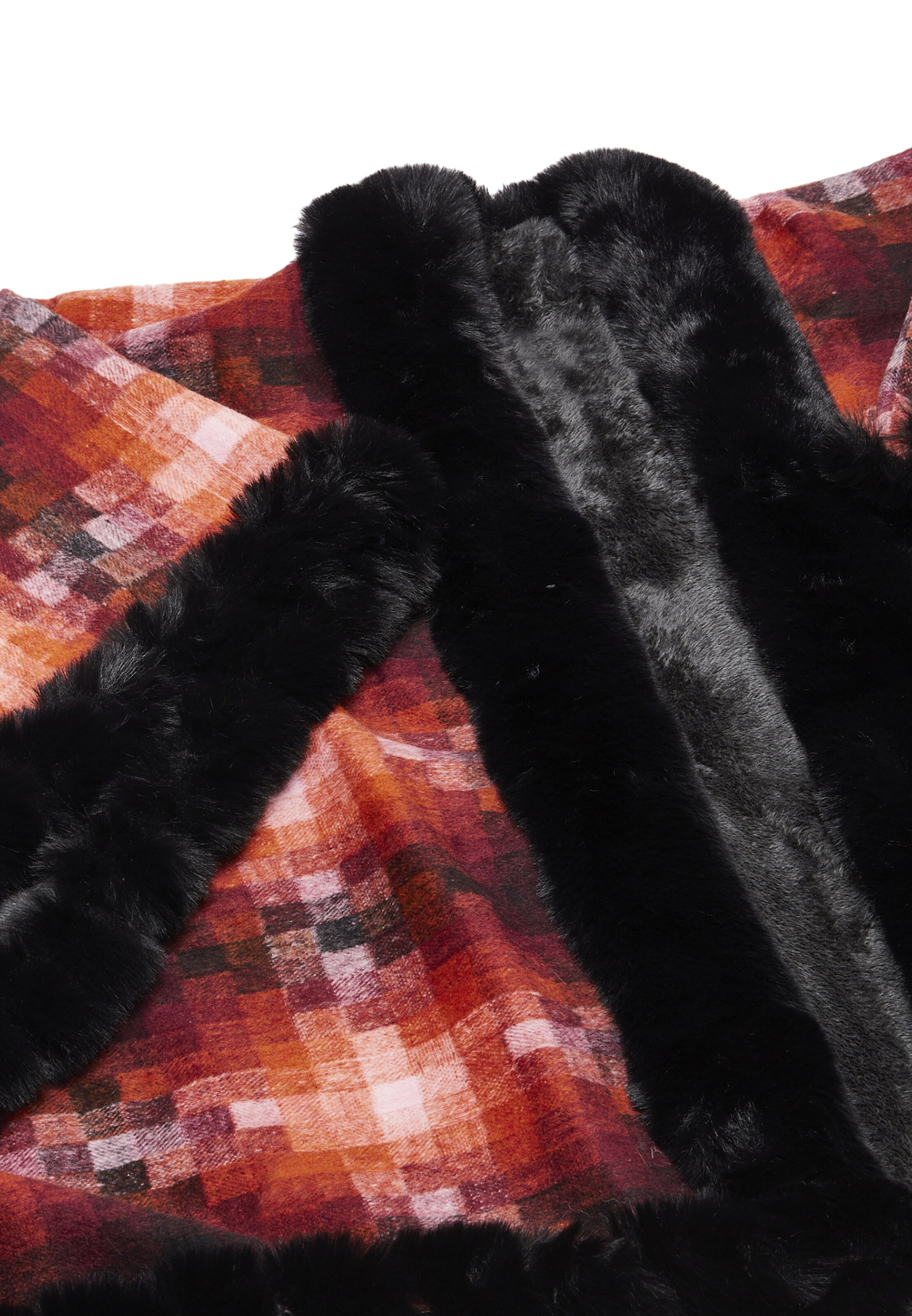 FRAULLY Кейп в Оранжевый