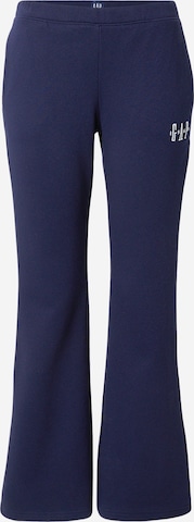 Flared Pantaloni di GAP in blu: frontale