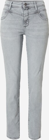 s.Oliver Slimfit Jeans in Blauw: voorkant