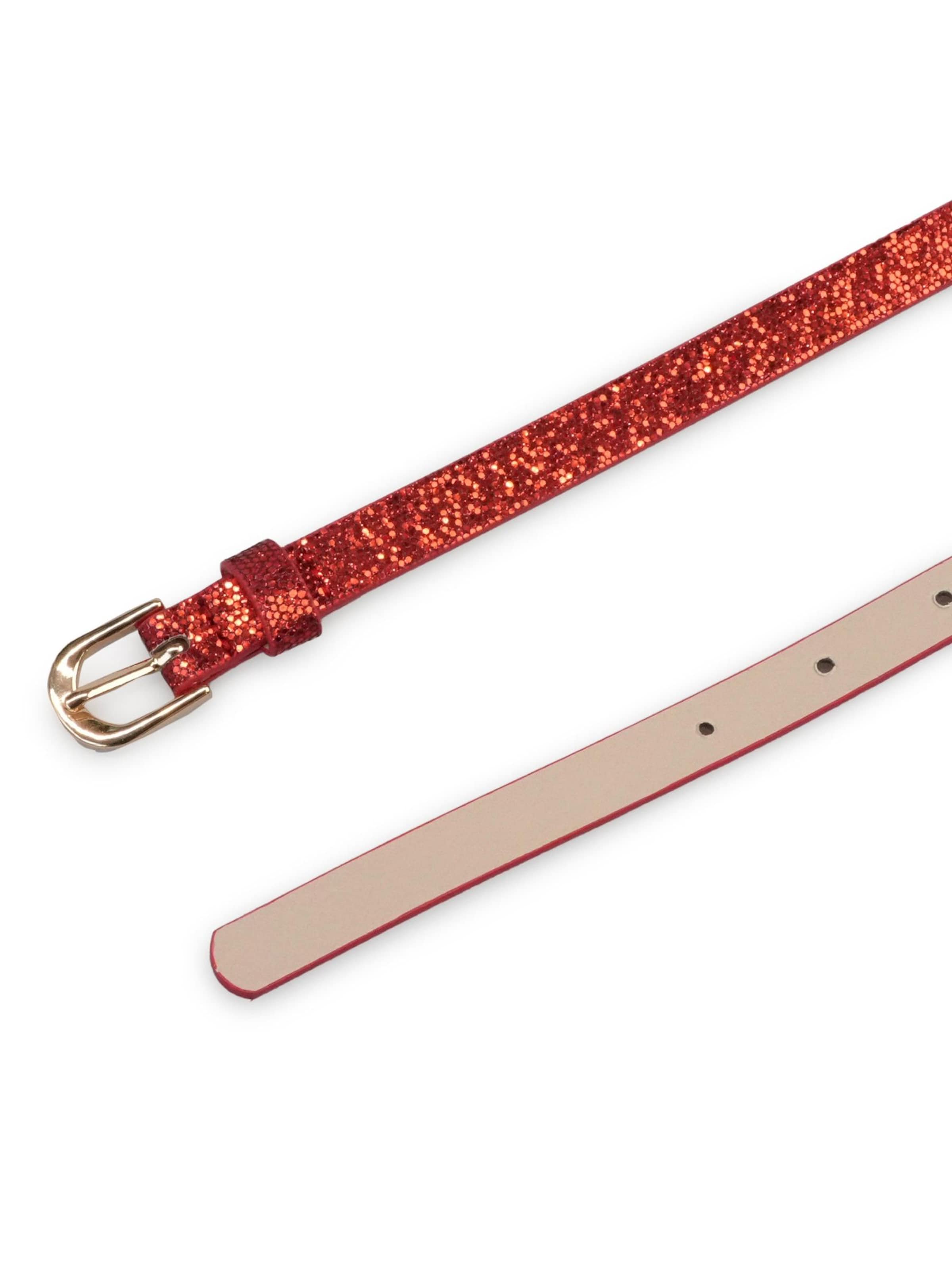 Ceinture 'Fayana' AVANT-GARDE PARIS en rouge