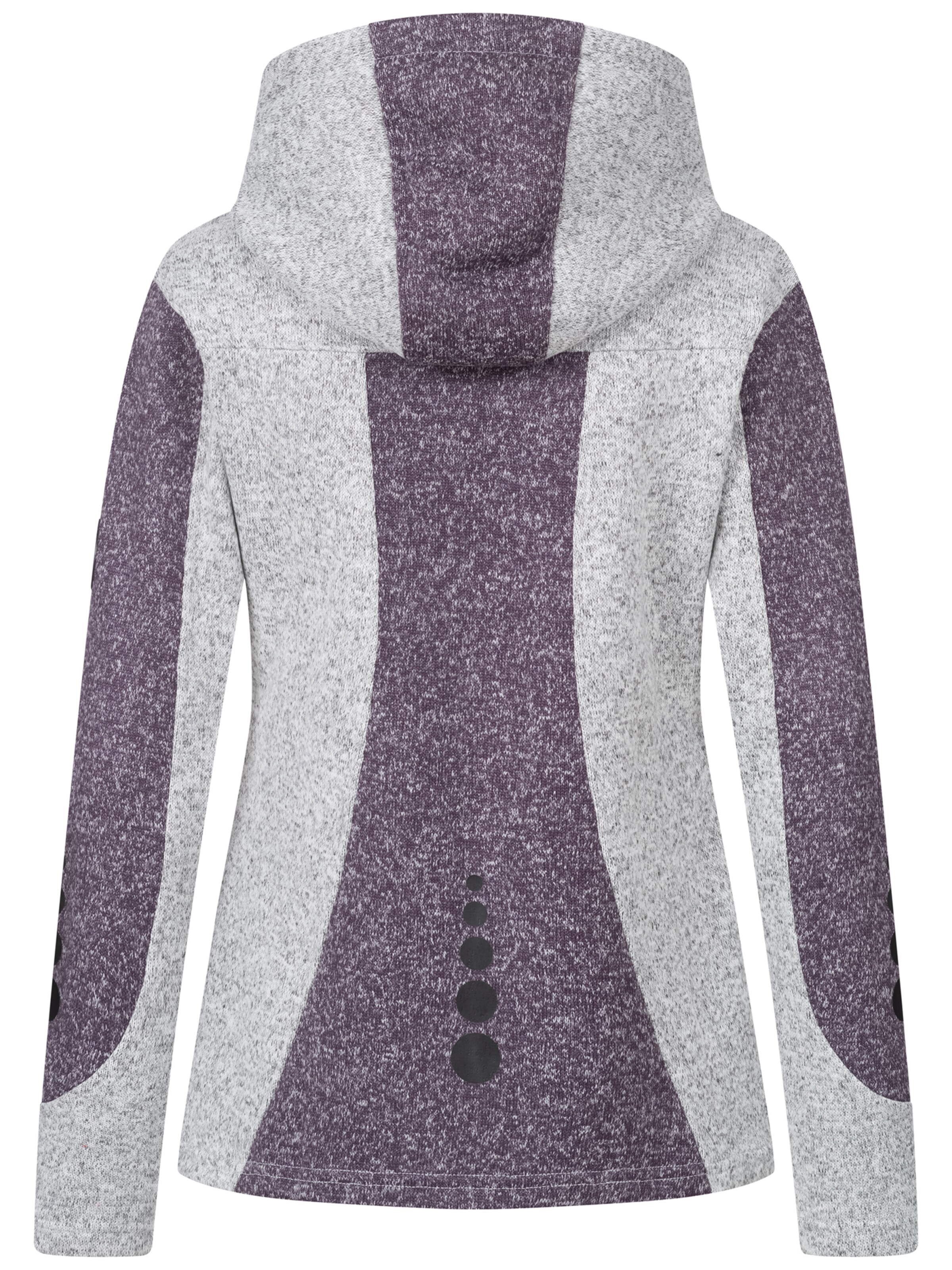 Rock Creek Fleecejacke in Lila