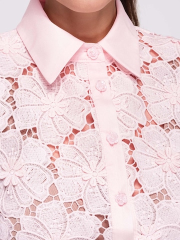 Ombre Blouse in Pink