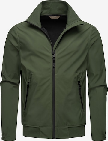 Veste fonctionnelle Ragwear en vert : devant