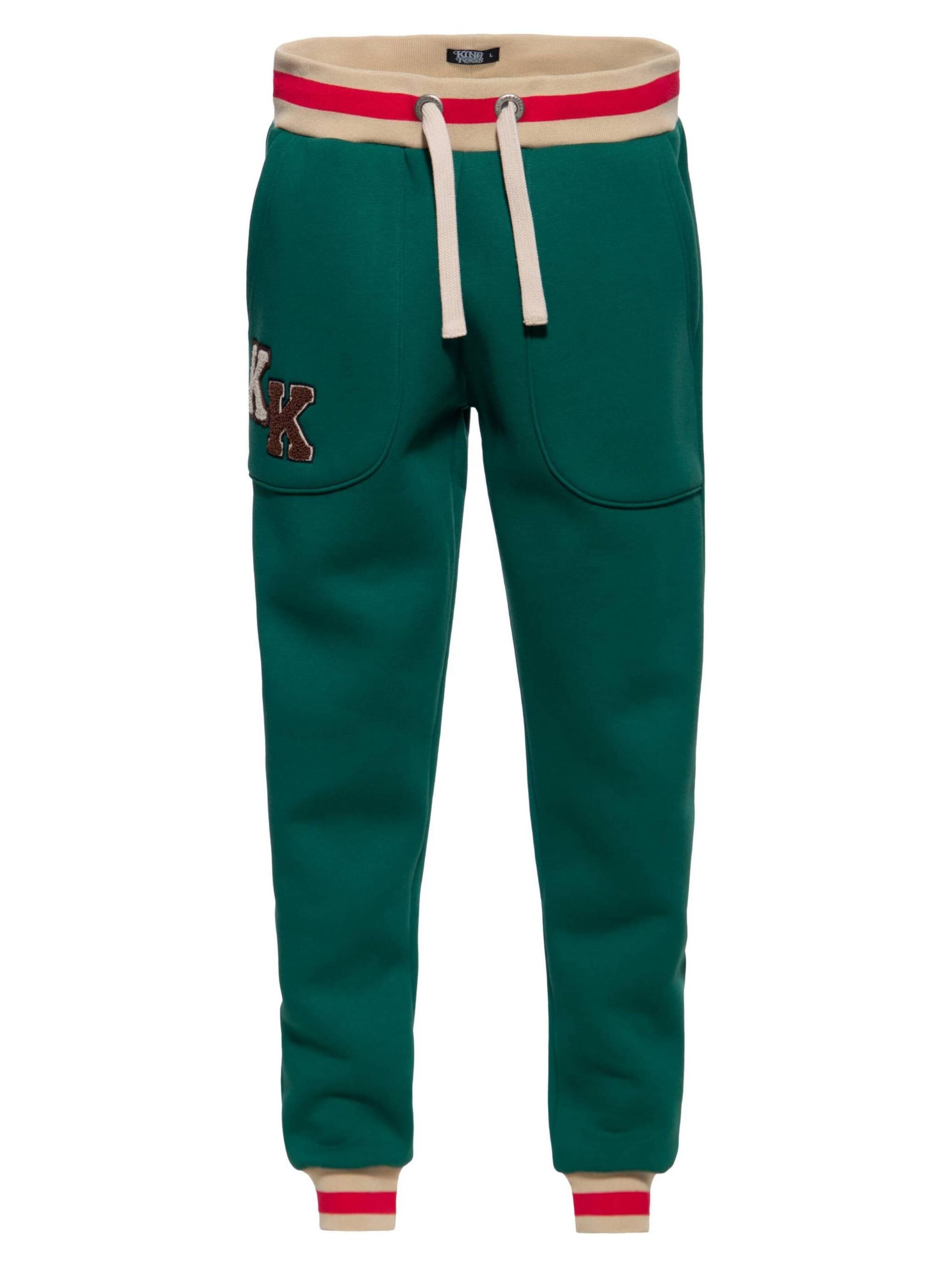 King Kerosin Sporthose 'Dallas'‌ in grün, Produktansicht