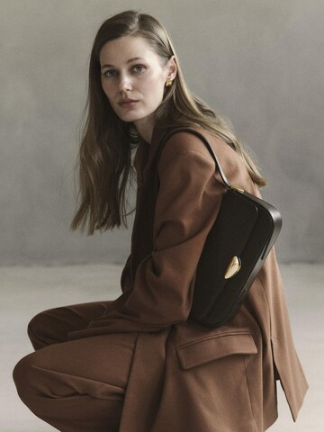 MAESTOSO Handtasche 'Noa Slim'‌‌‌‌‌ in Braun