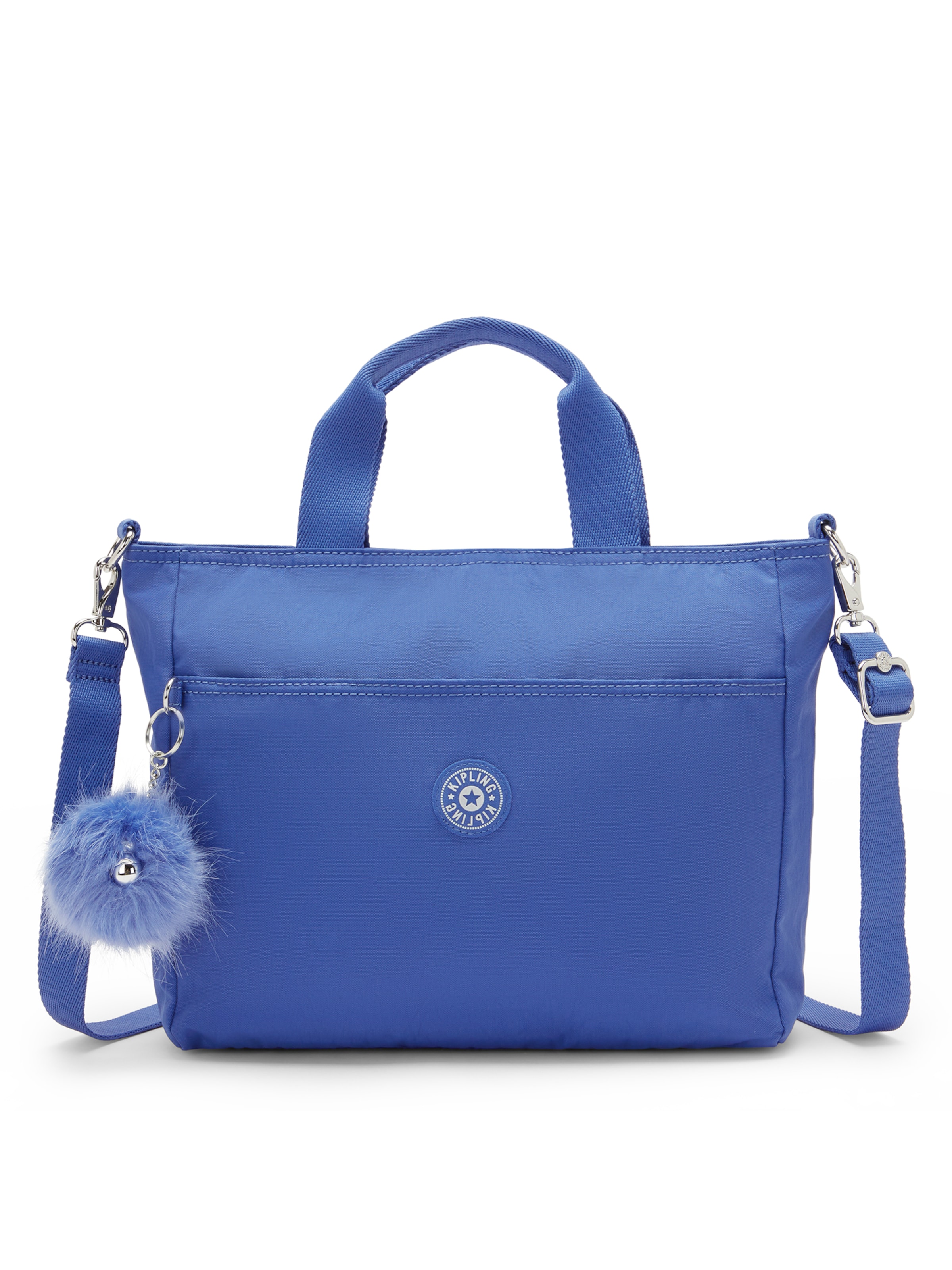 KIPLING Kabelka 'Lavena' – modrá: přední strana