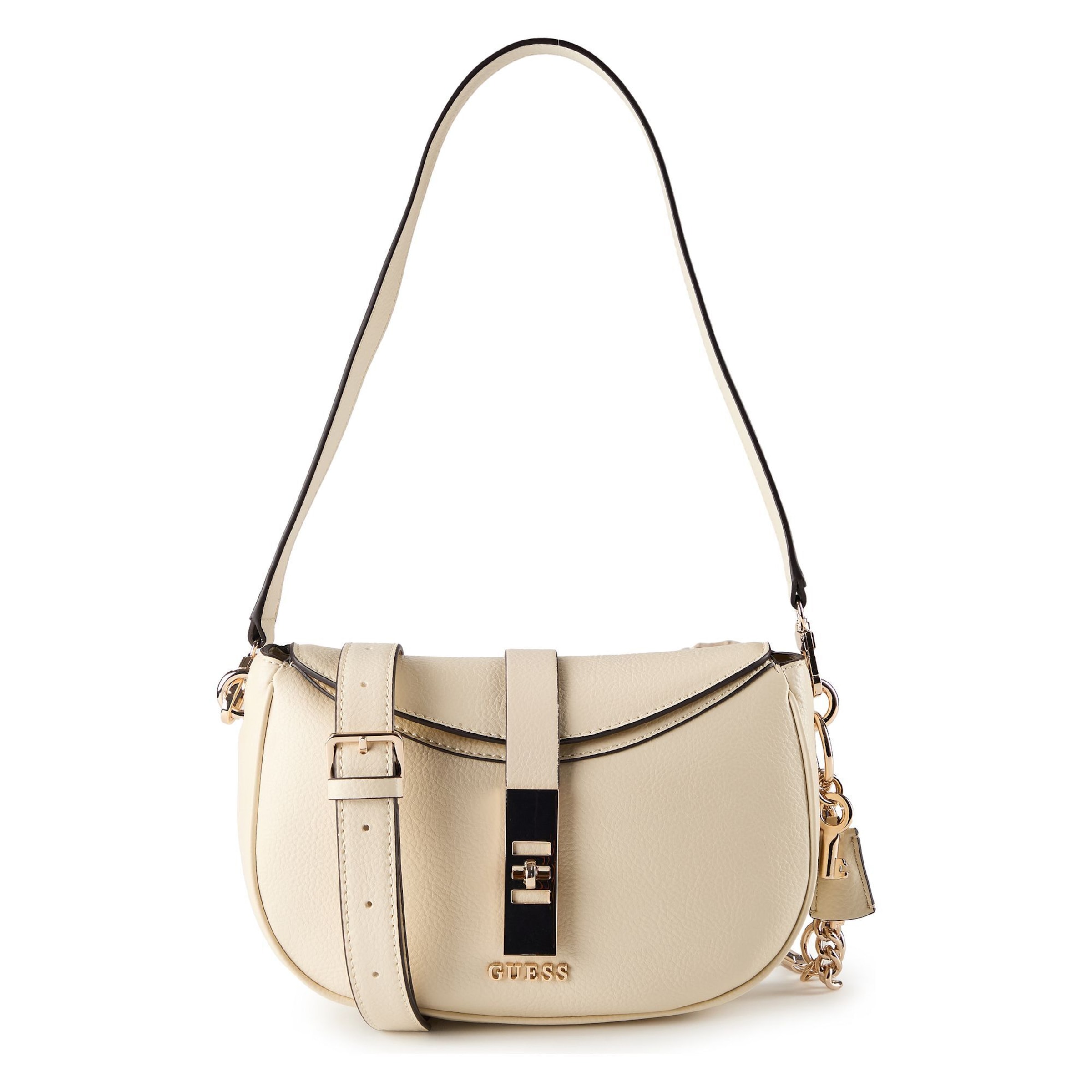 Sac bandoulière GUESS en blanc : devant