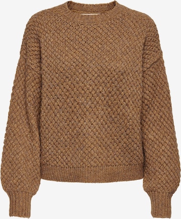 ONLY Sweater 'Mella' in Brown: front