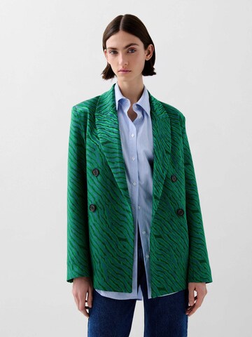 Scalpers Blazer ' ' in Green: front